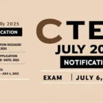 CTET 2025 Exam Date