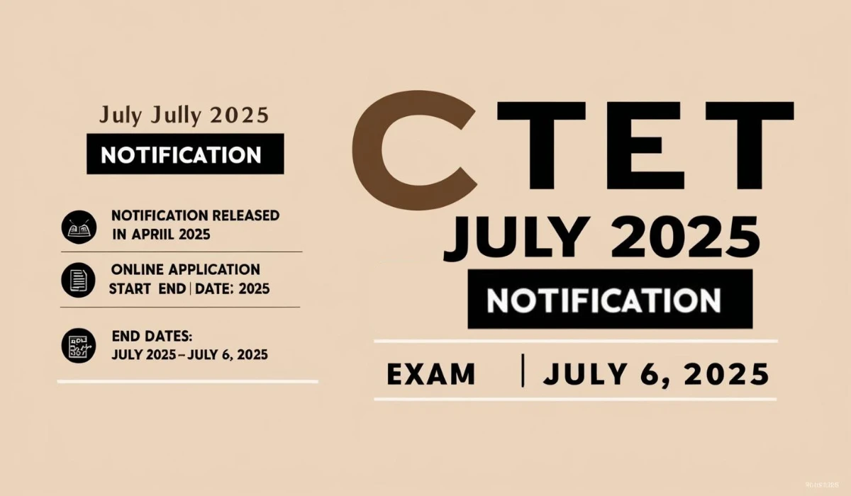 CTET 2025 Exam Date
