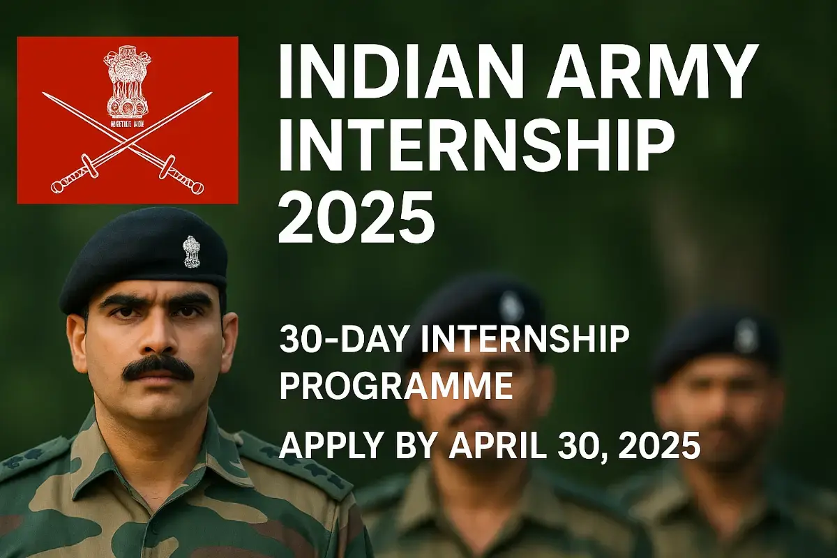 indian army internship 2025